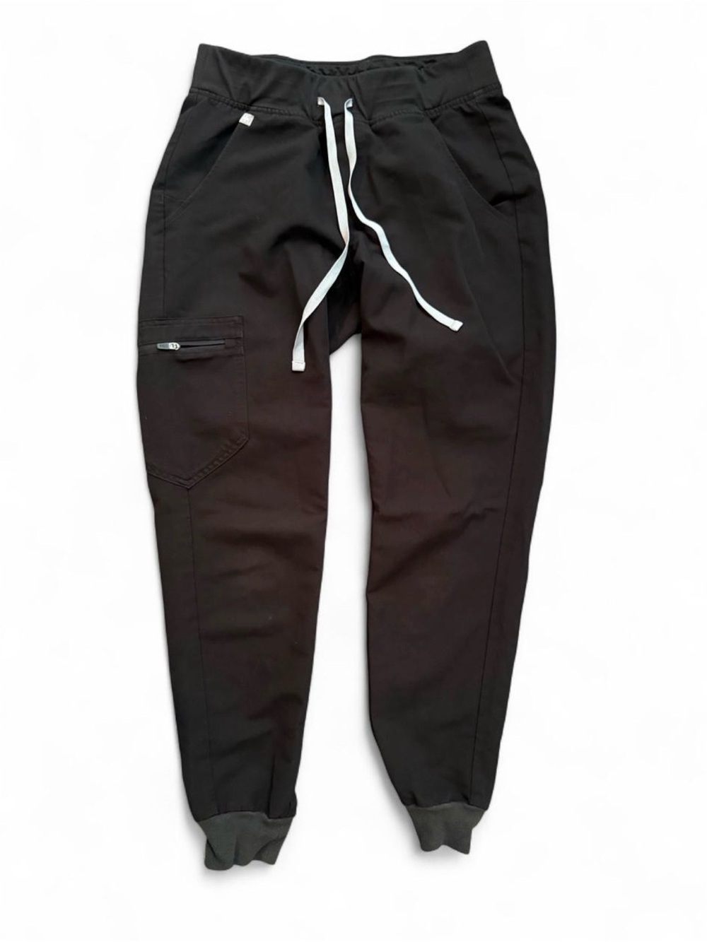 FIGS Zamora scrub pants in black, Size XS. EUC. (1402) #nursing #scrubs #medical